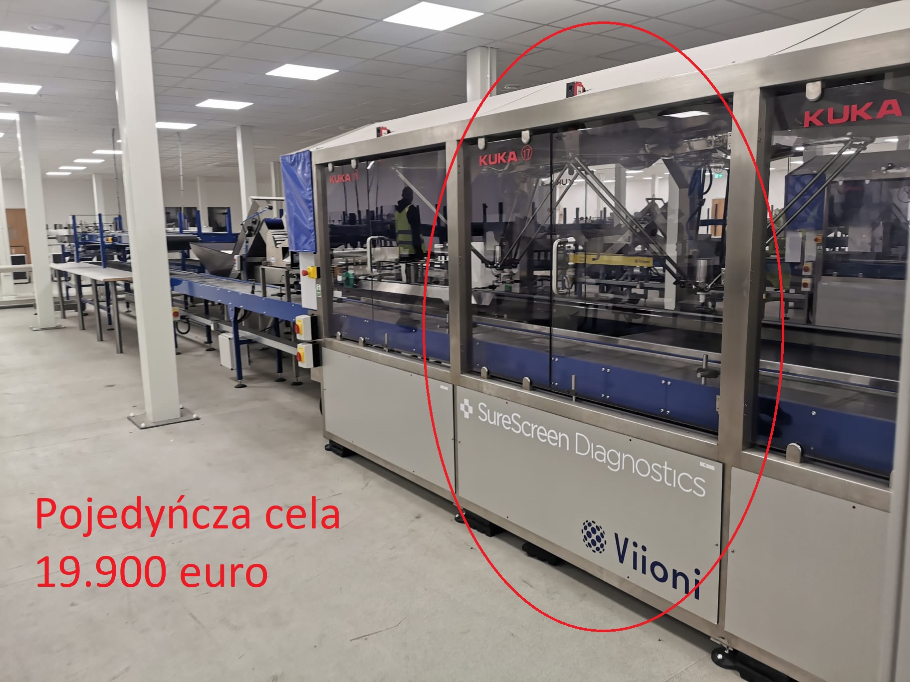 Roboty KUKA 3 D1200 HM/SEL